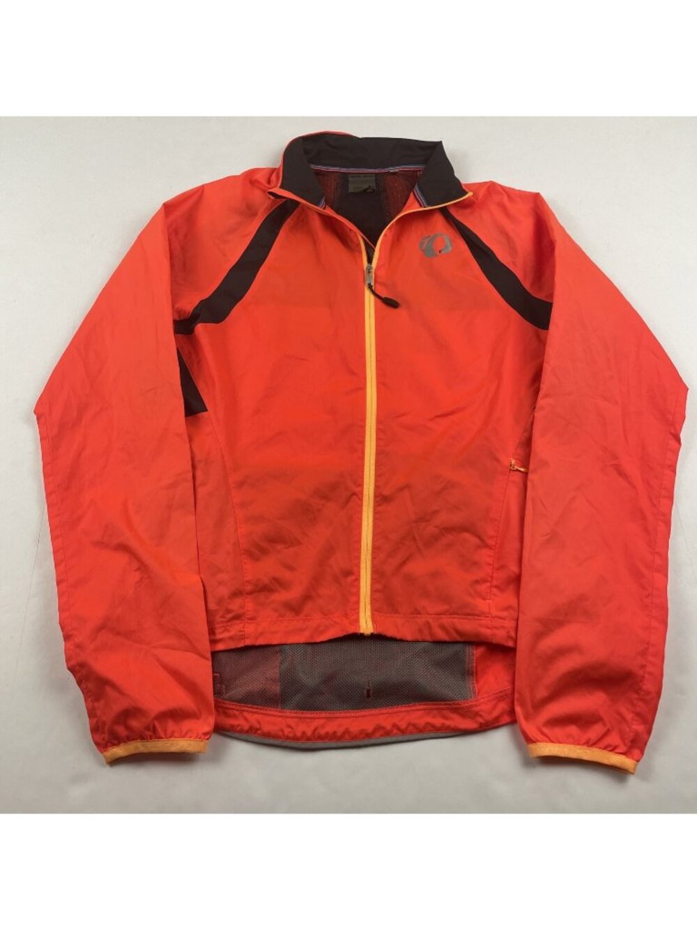 Pearl Izumi Cycling Windbreaker Jacket Women's M Reflective Full Zip Vented Back